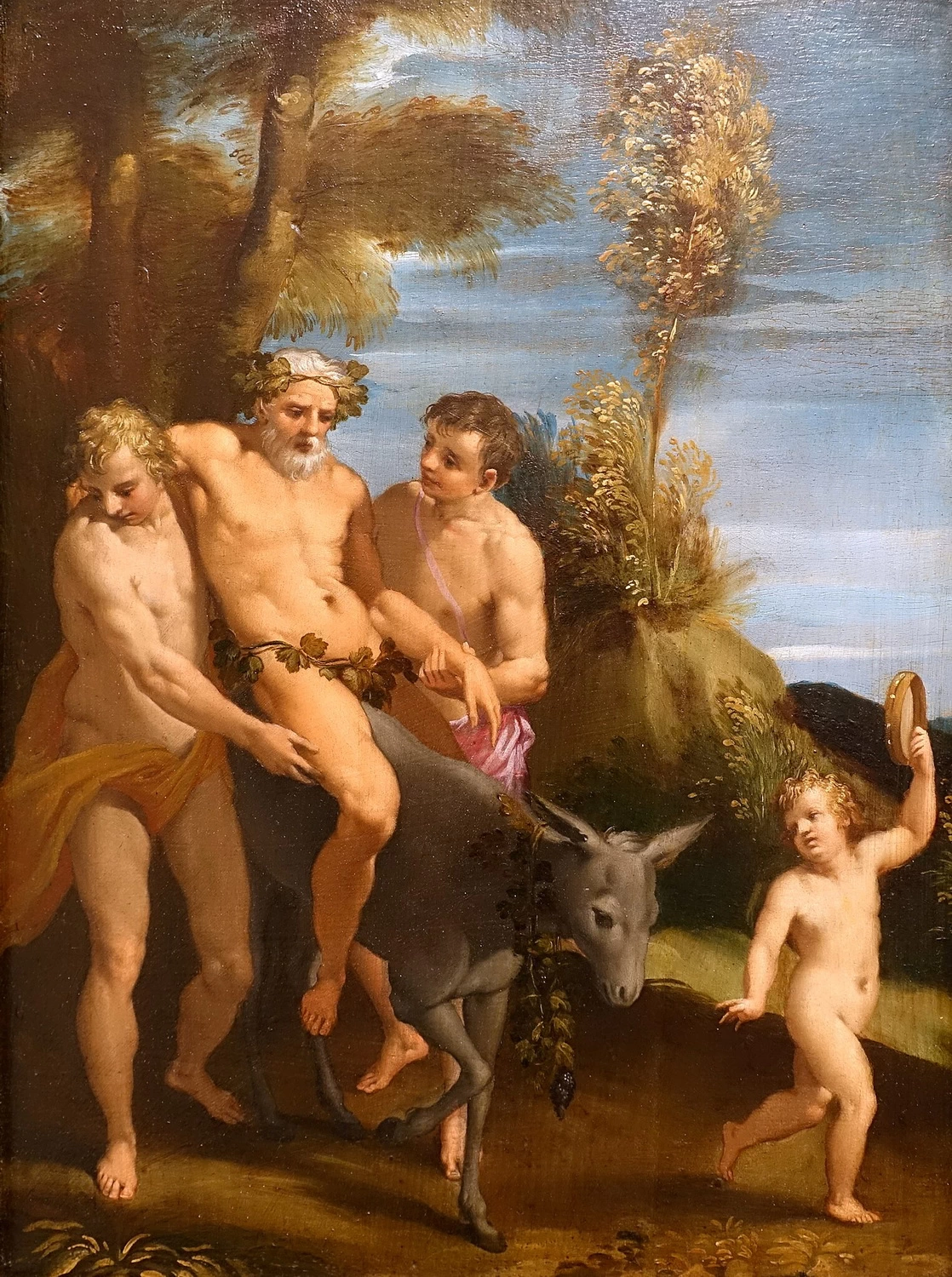 Sileno ubriaco su un asino - Blanton Museum of Art, Austin, Texas, attribuito